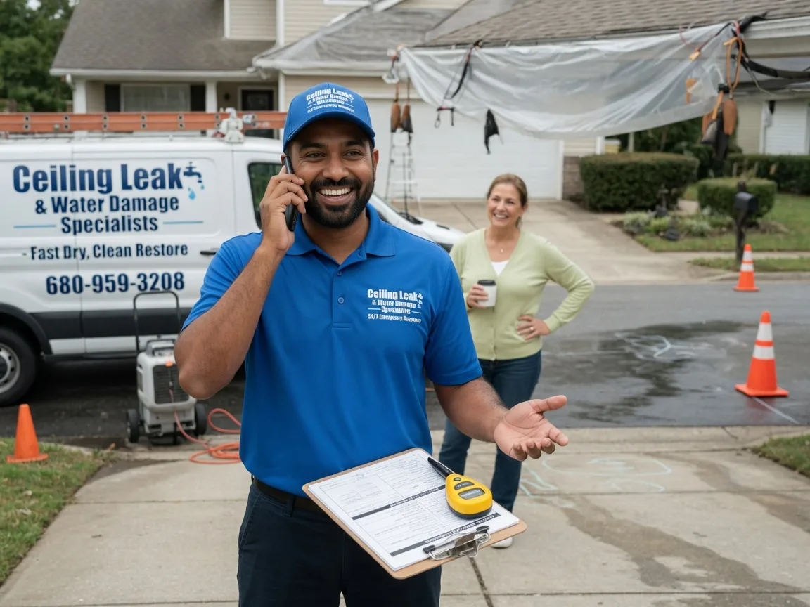 Ceiling Leak Cleanup Canyon City, OR FAQs